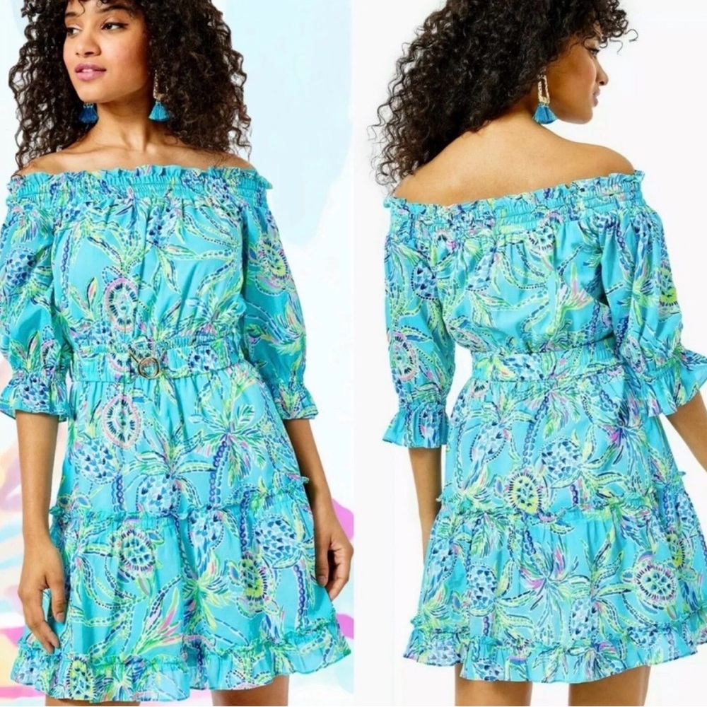 Lilly Pulitzer Louisa Off The Shoulder Dress